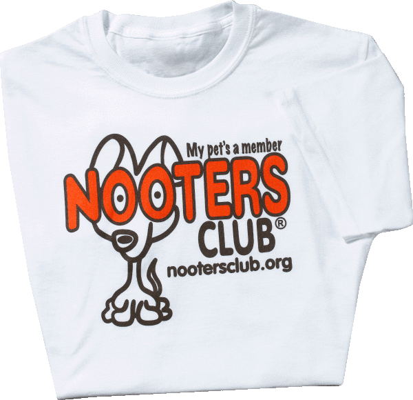 Nooters Club dog lover t-shirt